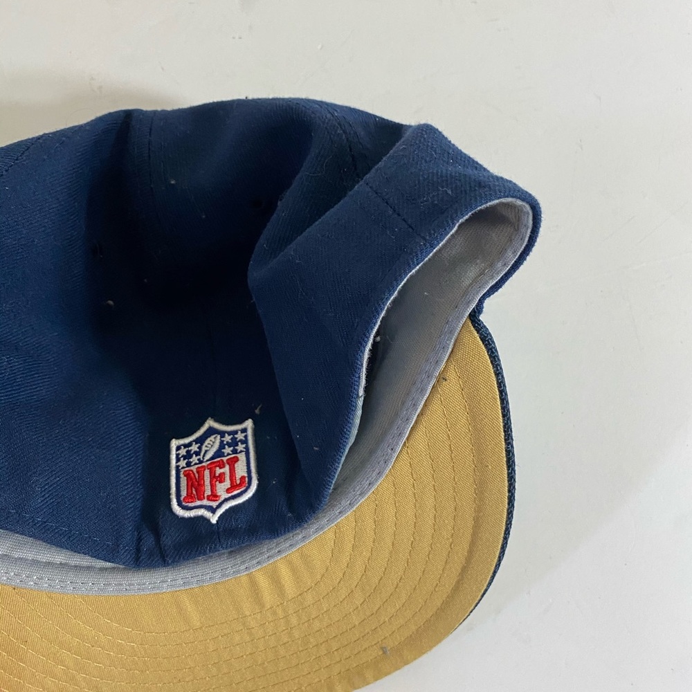 Los Angeles Rams Flatbrim Hat 7 5/8 Inches - Picture 4 of 5